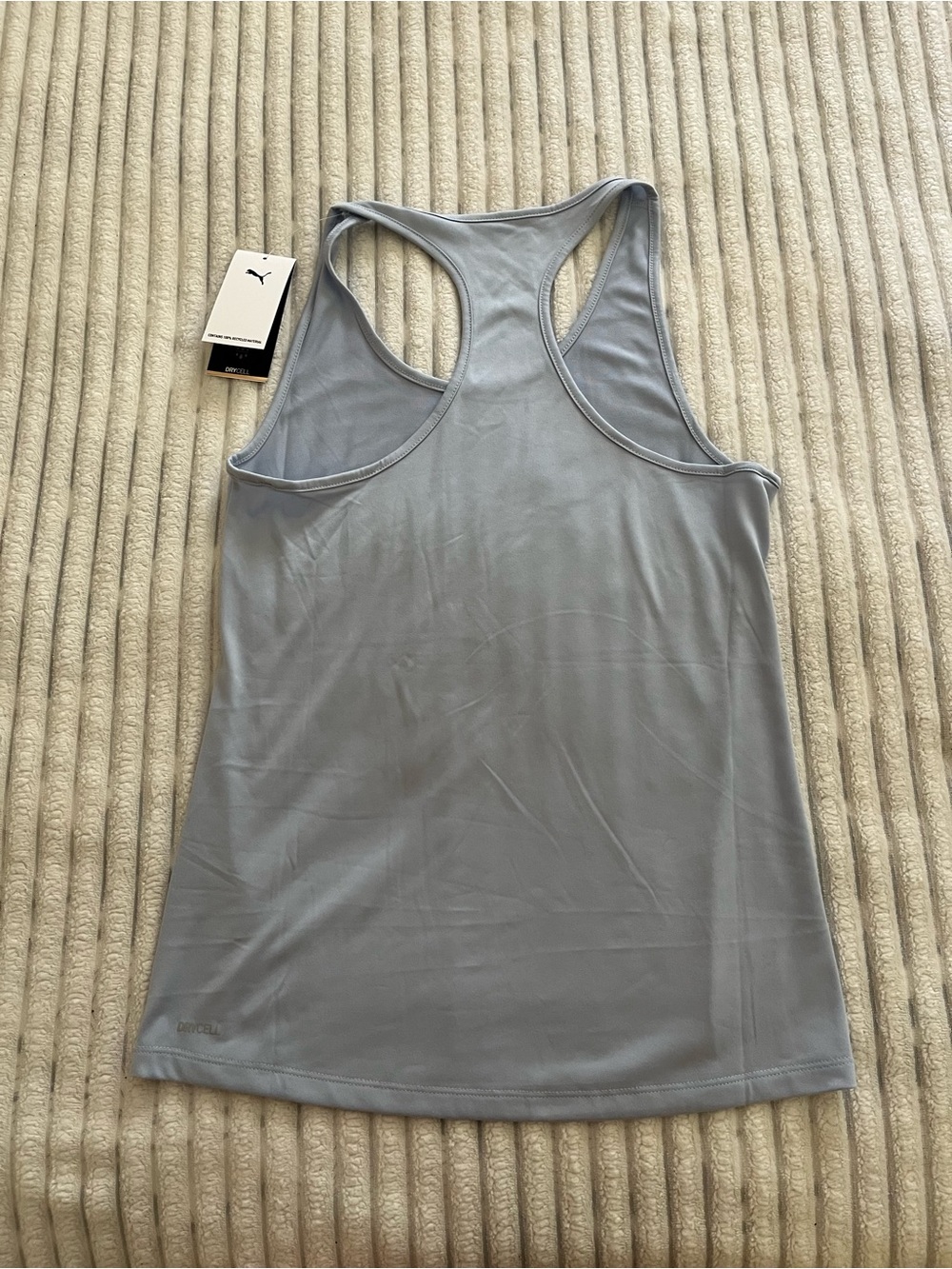 Puma Light Blue Racerback Tank - Picture 4 of 10